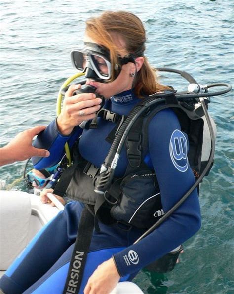 Erg Mooie Duiken Leuk 038750 Scuba Girl Wetsuit Scuba Diving