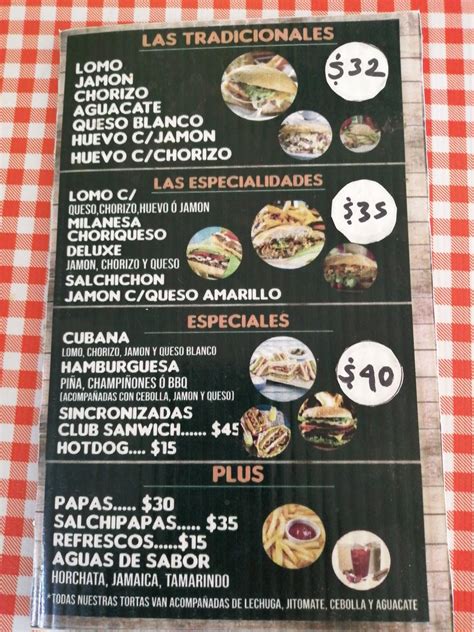 Carta Del Restaurante Mike Burguers Tortas Y Algo M S San Luis Potosi