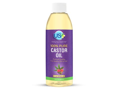 Buy 10oz 100 Pure Castor Oil Cold Pressed Unrefined Hexane Free