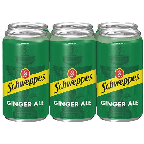 Schweppes Ginger Ale Cans Pack Soda