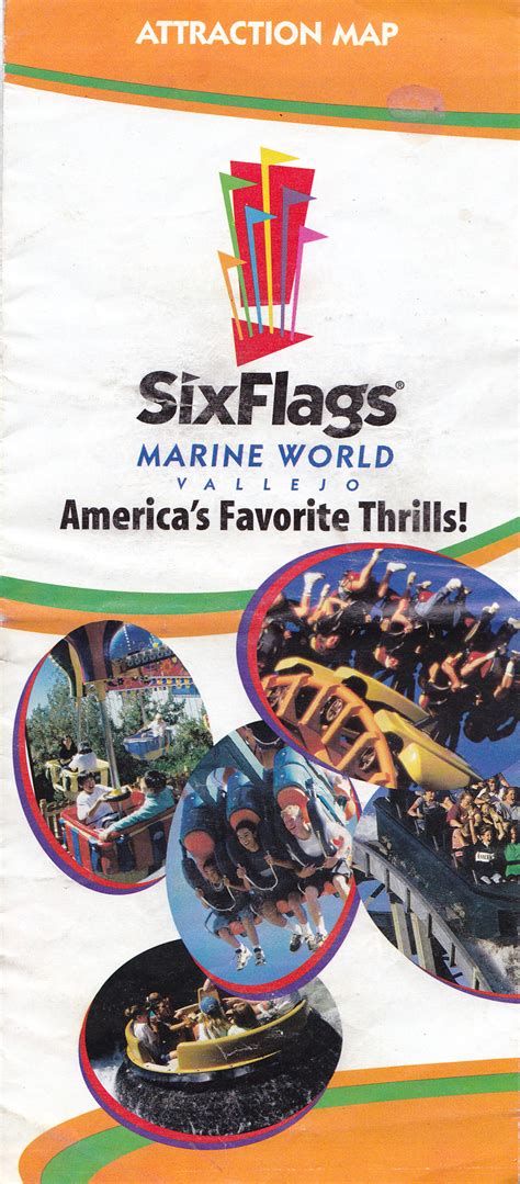 Six Flags Discovery Kingdom Park Brochures