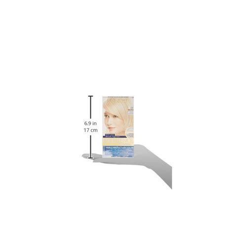 L Oréal Paris Excellence Créme Permanent Hair Color Extra Light Ash Blonde kit Gray