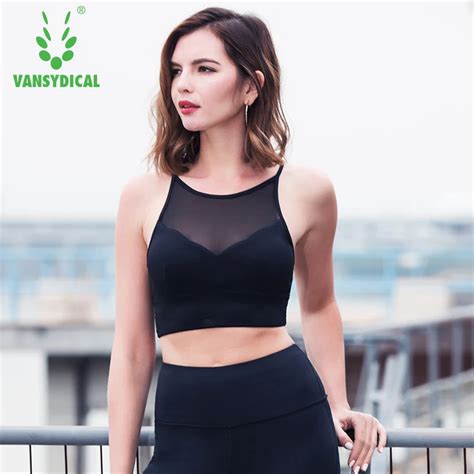 Sexy Backless Sports Bra Fitness Shirt Women Strappy Sports Top Vest