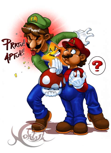 Mario and luigi by noktyl on DeviantArt