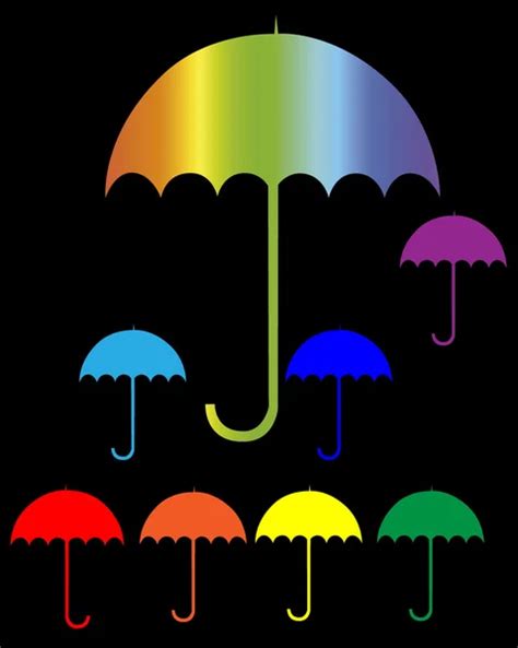 100000 Rainbow Umbrella Vector Images Depositphotos