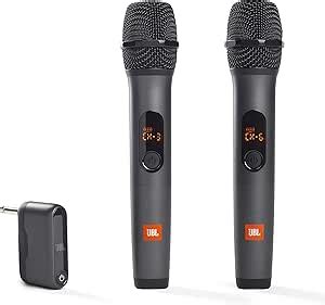 Jbl Wireless Microphone Set Set De Micros Main Bluetooth Sans Fil