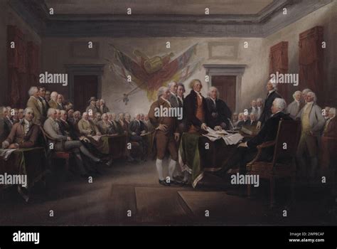 The Declaration Of Independence July 4 1776 Artist John Trumbull
