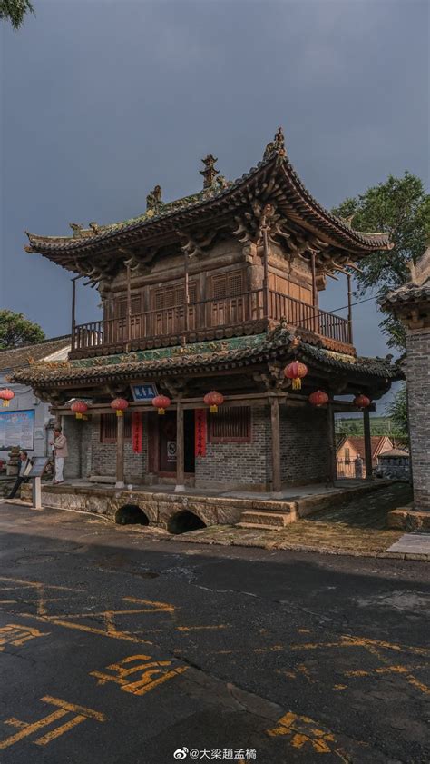 China Ming Dynasty Architecturedazhou Villageguanyin Pavilion