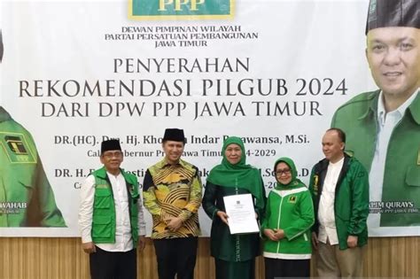 Ppp Jatim Serahkan Rekomendasi Ke Khofifah Emil Untuk Maju Pilgub