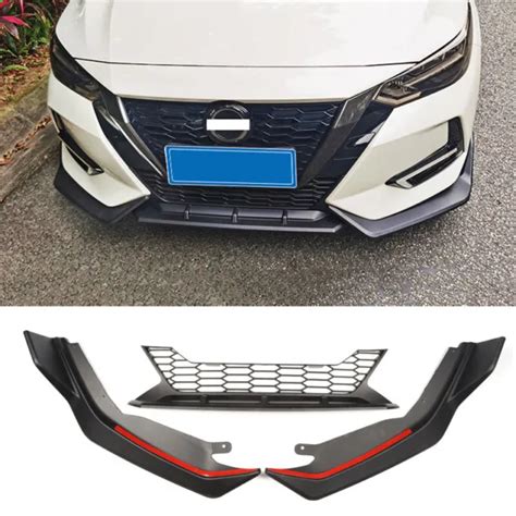 Front Bumper Lip Spoiler Bodykit For Nissan Sentra Sylphy