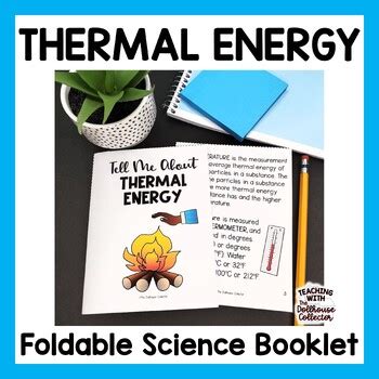 Thermal Energy Foldable Science Booklet For Interactive Science Notebooks