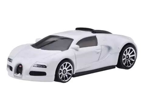 Auto De Juguete Bugatti Veyron Hot Wheels Hnr Hnt Color Blanco Mercadolibre