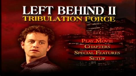 Left Behind Ii Tribulation Force 2002 Dvd Menus