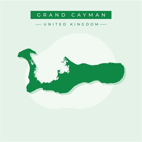 Premium Vector Vector Illustration Vector Of Grand Cayman Map United