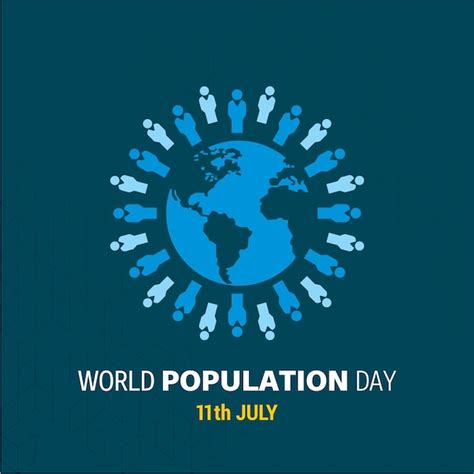 Premium Vector World Population Day