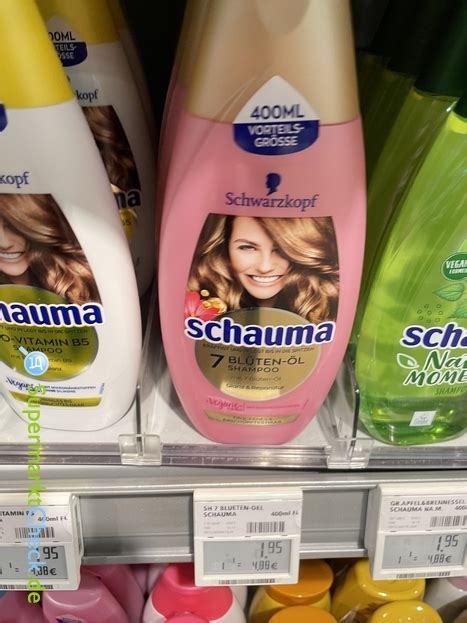 Schwarzkopf Schauma Shampoo 7 Blüten Öl Preis Angebote Bewertungen