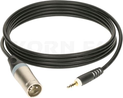 Klotz Klinke 3 5 Stereo XLR Male 3 M AB MM0300 Musikhaus