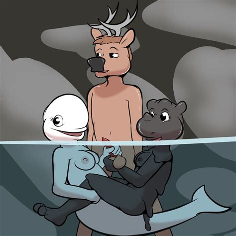 Rule 34 Anthro Antlers Ball Fondling Balls Beluga Black Body Black