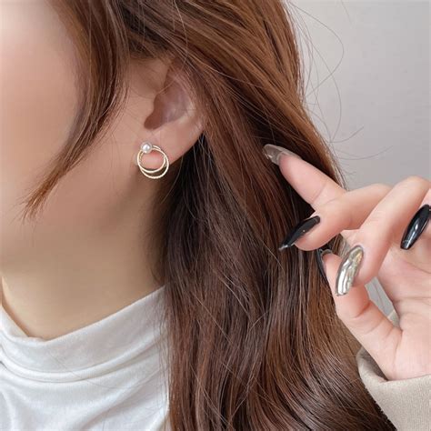 Jual 1 Pasang Anting Anting Tusuk Gaya Korea Elegan Lucu Unik