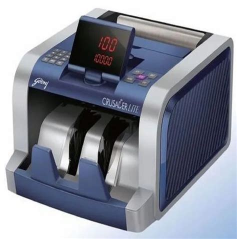 Fully Automatic Godrej Digital Note Counting Machine Model Name Number Crusader Lite Hopper