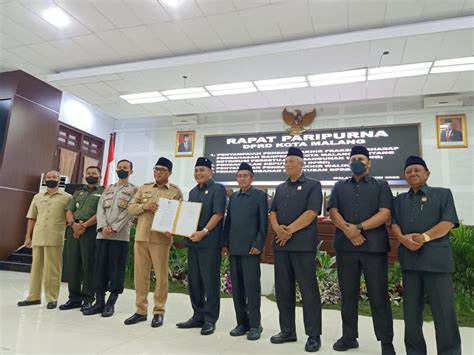 DPRD Kota Malang Sahkan Perda Retribusi Persetujuan Bangunan Dan Gedung