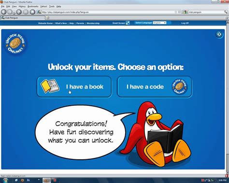 Club Penguin Unlock Book Codes Youtube