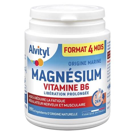 Magnésium Vitamine B6 Alvityl Urgo Fatigue 120 Comprimés