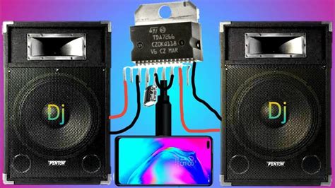 Tda7266sa Amplifier Circuit Diagram How To Make Tda 7266 Sa