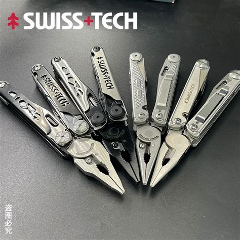 Swisstech Folding Multitool Pliers In Multi Functional