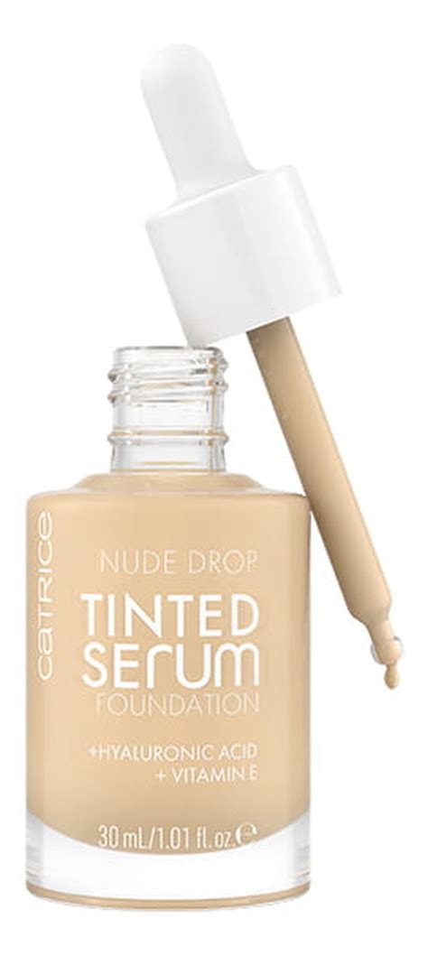 Catrice Nude Drop Tinted Serum Foundation Piel Gnacyjny Podk Ad