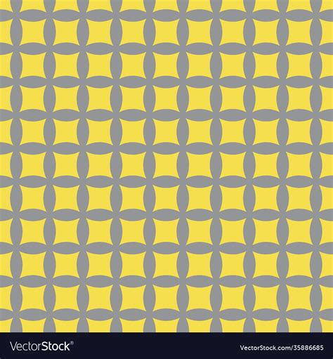 Geometric pattern with yellow shapes Royalty Free Vector