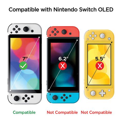 Nintendo Switch OLED Screen Protector 2 Pack · The Game Changers