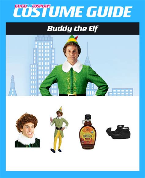 Authentic Buddy The Elf Costume Guide Diy Will Ferrels Elf Cosplay