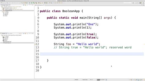 Java 제어문 2 Boolean Datatype Youtube