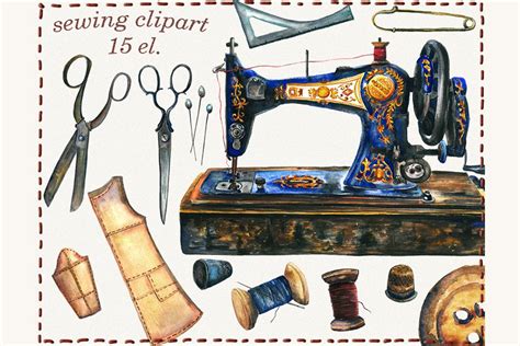 Sewing Graphics Clip Art