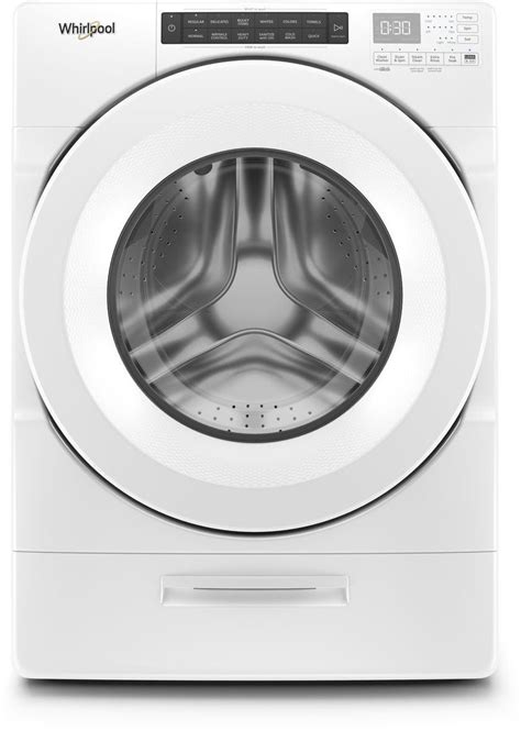 Whirlpool Wfw Hw Inch Front Load Washer With Load Go