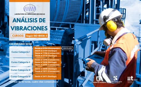 Cursos de Análisis de Vibraciones según ISO 18436 2 Facultad de