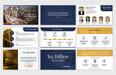 Gaul And Associates Pitch Deck By Selene On Dribbble