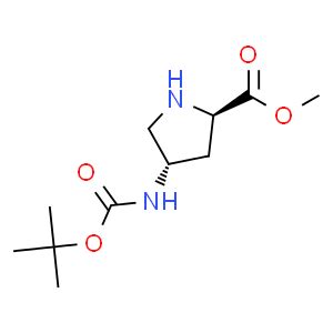 Trans Tert Butoxycarbonylamino Pyrrolidine Carboxylic Acid Methyl