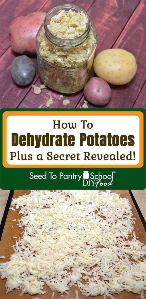 Step By Step Directions On How To Dehydrate Potatoes Plus The Secret To Using Them To