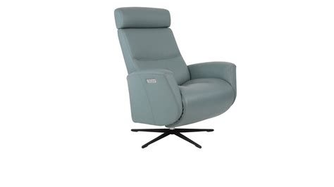 Fjords Scandinavian Style Fabric and Leather Recliners