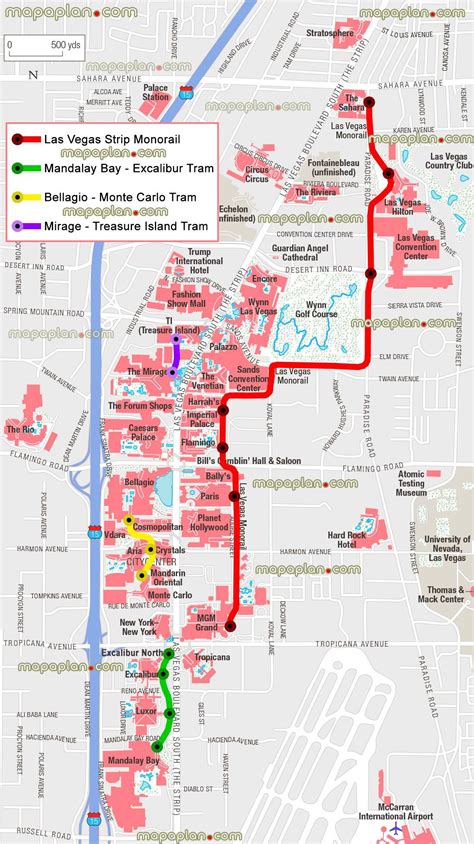 Las Vegas Transit Map - Map Of Stoney Lake