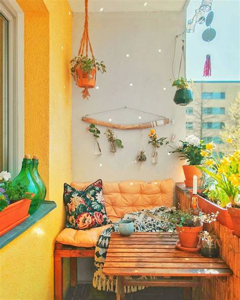 Balconydecor Krafted With Happiness Small Balcony Decor Balcony