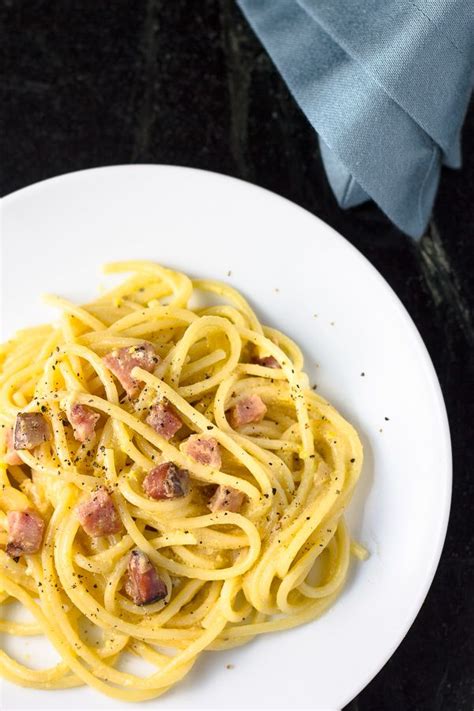 Spaghetti alla Carbonara - The Italian Chef