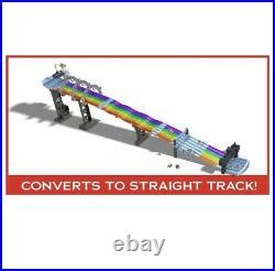 Car Track Set Hot Wheels Mario Kart Rainbow Road King Boo Premier Raceway Track Set New