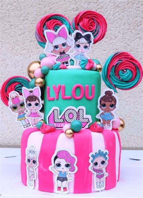 Lol Surprise Doll Birthday Cake Ideas Images Pictures