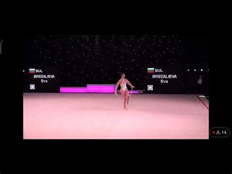 Eva BREZALIEVA BULGARIA HOOP Final Miss Valentine GRAND PRIX TARTU