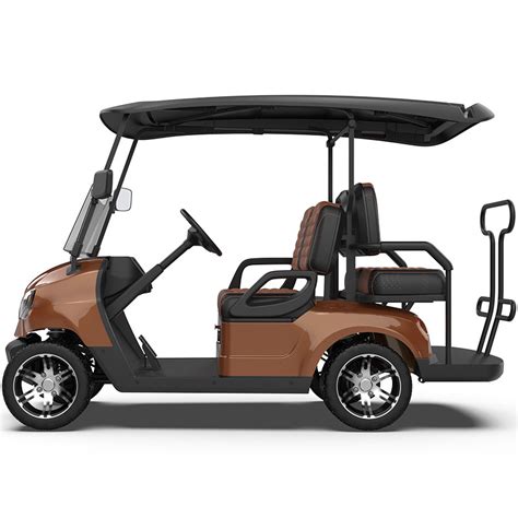 6 Passenger Off Road 4 Wheel Drive Electric Classic Golf Cart For Farm Park Beach Scenic Spots