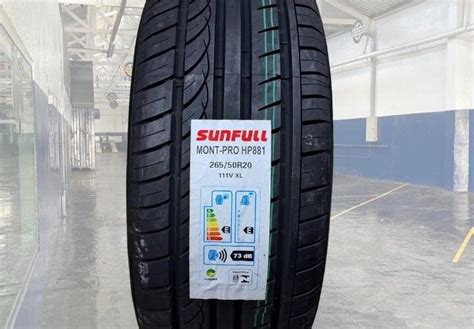 Pneu 265/50R20 Sunfull Mont Pro HP881 111V – Gutierrez Pneus