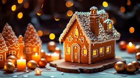 Christmas Gingerbread House Free Stock Photo Public Domain Pictures